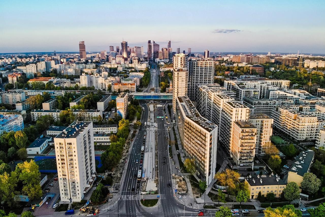 Kasprzaka 29 - Bezplatny Parking - Free Parking - Piekny Widok Na Centrum Miasta - Duzy Balkon - Smart Tv 55 Cali - Wifi - Better Rental Warszawa Exteriör bild